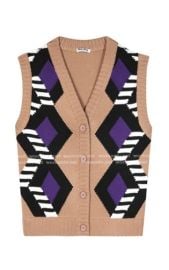 Miu Miu Wool Sweater Vest at Farfetch