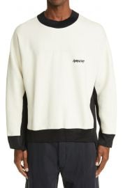 Mixed Media Sweatshirt at Nordstrom