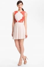 Mixed Media fit and flare dress by Ted Baker at Nordstrom