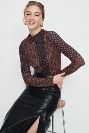 Mixed Print Jersey Top by Sea NY x RTR Rent the Runway at Rent the Runway