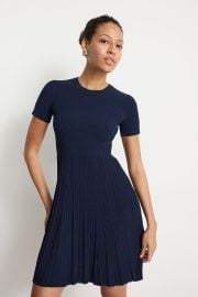 Mixed Stitch Flare Dress by MICHAEL KORS Rent the Runway at Rent the Runway