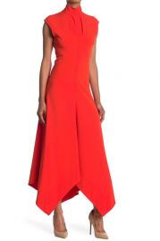 Mock Neck Crepe Maxi Dress by Proenza Schouler at Nordstrom Rack