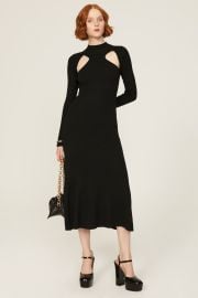 Mock Neck Midi Dress by ASTR Rent the Runway at Rent the Runway