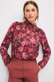Mock Neck Puff Sleeve Blouse by Derek Lam 10 Crosby x RTR Rent the Runway at Rent the Runway