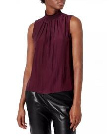 Mock Neck Top at Bloomingdales