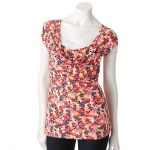 Mock layer top by Candies at Kohls