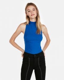 Mock neck tank at Express