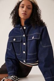 Mod-for-You Denim Jacket at Anthropologie