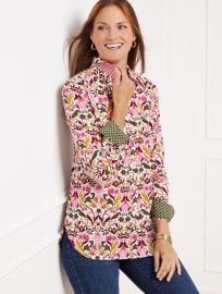 Modern Classic Shirt - Botanical Garden Talbots at Talbots