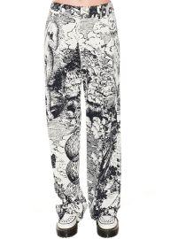 Modern Toile Pleated Pants ndash at Libertine