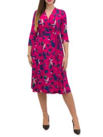 Mogador Floral Printed Midi Dress at Cettire