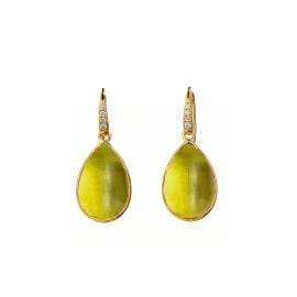 Mogul Pear Earrings by Syna at Syna