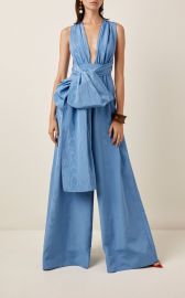 Moiré Faile Wide-Leg Jumpsuit at Moda Operandi