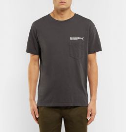 Mollusk Olde Whale Printed Cotton-Jersey T-Shirt at Mr Porter