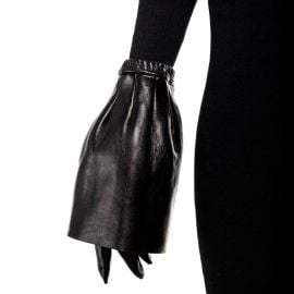 Molly - Women39s Silk Lined Leather Gloves With Flared Cuff Paula Rowan at Paula Rowan