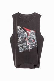 Moly Bis Overdyed Tank Top by Zadig & Voltaire at Zadig & Voltaire