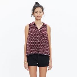 Moment Shirt in Ikat Print at Madewell