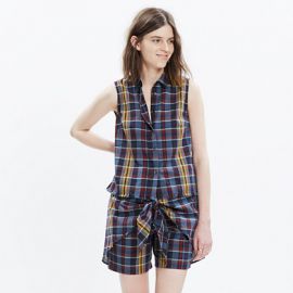 Moment Shirt in Madras Plaid at Madewell