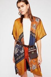 Mon Cheri Silky Patchwork Kimon at Free People