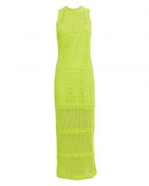 Monaghan Eyelet Sheath Dress at Intermix