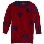 Mona's polka dot sweater from JCrew at J. Crew