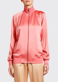 Moncler Camicia Logo-Sleeve Track Jacket at Neiman Marcus