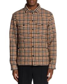 Moncler Gelt Wool Down Shirt Jacket Bloomingdalex27s Men at Bloomingdales