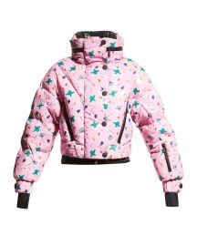 Moncler Genius Plumel Graphic-Print Puffer Jacket at Neiman Marcus