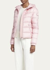 Moncler Gles Hooded Down Jacket at Bergdorf Goodman