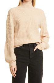 Monica Puff Sleeve Wool Blend Sweater by Paige at Nordstrom