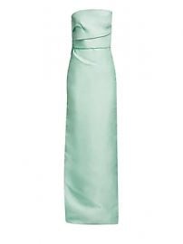 Monique Lhuillier - Strapless Column Gown at Saks Fifth Avenue