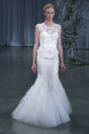 Monique Lhuillier Fall 2013 Gown at Brides