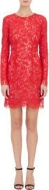 Monique Lhuillier Guipure Lace Cocktail Dress at Barneys