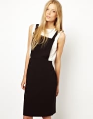 Monki  Monki Pinafore Dress at Asos