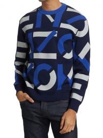 Monogram Classic Crewneck Sweater at Saks Fifth Avenue