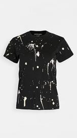 Monogram Splatter Paint Tee at Shopbop