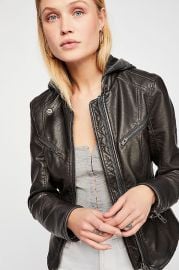 Monroe Hooded Jacket  at Free People