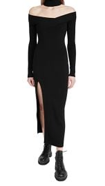 Monse Off Shoulder Turtleneck Arch Dress at Shopbop