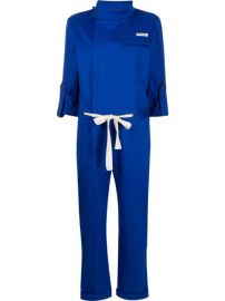 Monse Racer Cotton Jumpsuit - Farfetch at Farfetch