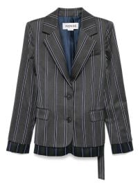 Monse double-layered Jacket Grey at Farfetch