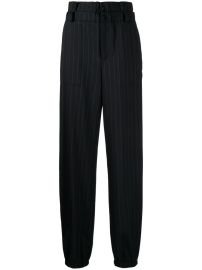 Monse high-waisted Pinstripe Tailored Trousers - at Farfetch