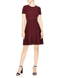 Montaigne Studded Knit Dress at Bloomingdales