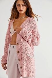 Montana Cable Cardi at Free People