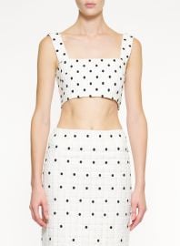 Moon Dot Crop Top Elie Saab US at Elie Saab