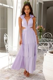 Moonlight Dance Maxi Dress Lilac at Hello Molly