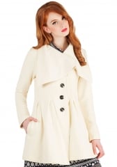 Moonlight Mimicry Coat at ModCloth