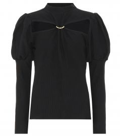 Mora cotton blouse at Mytheresa