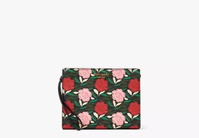 Morgan Rose Garden Gusseted Wristlet Kate Spade New York at Kate Spade