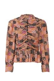 Morgane Patchwork Blouse by Hofmann Copenhagen at Rent The Runway