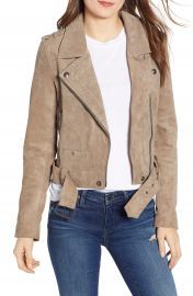 Morning Suede Moto Jacket by BlankNYC at Nordstrom